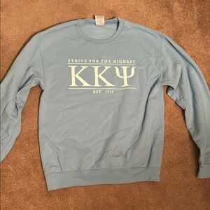 KKΨ Blue Crewneck Sweatshirt